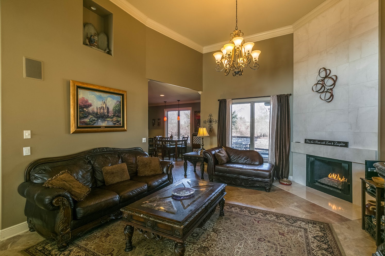Large Living Area in New home for Sale in Hendersonville, Tennessee 
