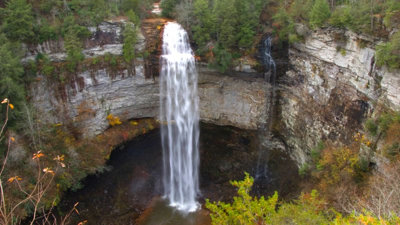 Visit Fall Creek Falls during this autumn