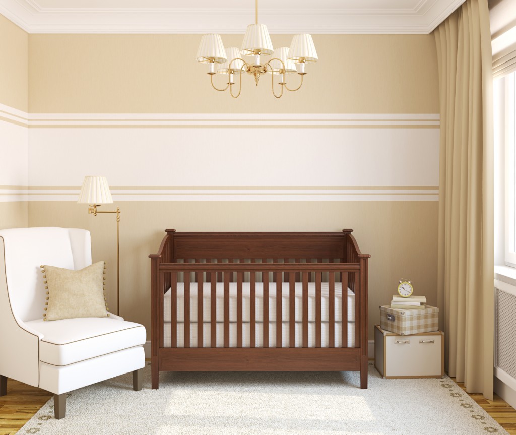 Purchase a safe crib for your newborn child